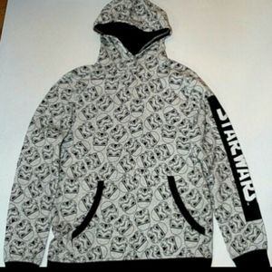 Kids starwars hoodie kids 12-14Y(runs like a 10) *price drop*